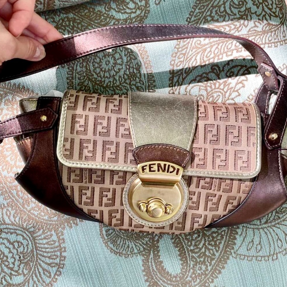 Fendi Tri-Color Metallic Mini Bag - Picture 2 of 6